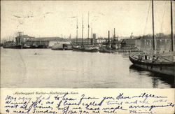 Newburyport Harbor Massachusetts Postcard Postcard Postcard