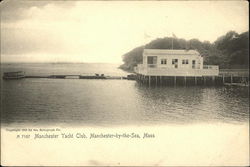 Manchester Yacht Club Massachusetts Postcard Postcard Postcard