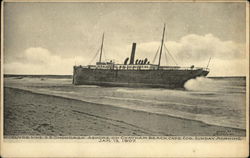 Clyde Line S.S. Onondaga Ashore Clyde Line S.S. Onondaga Ashore