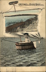 Greetings from Revere Beach, Mass Postcard