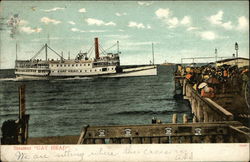 Steamer "GAY HEAD" Postcard