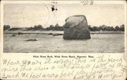 White Horse Rock, White Horse Beach Postcard