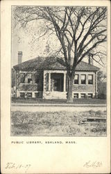 Public Library Postcard