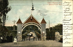Highland Park Postcard