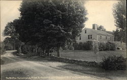 The Whittier Homestead Postcard