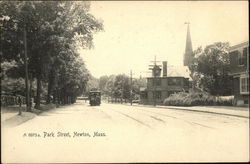 View of Park Street Postcard