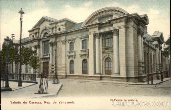 El Palacio de Justicia Caracas Venezuela South America
