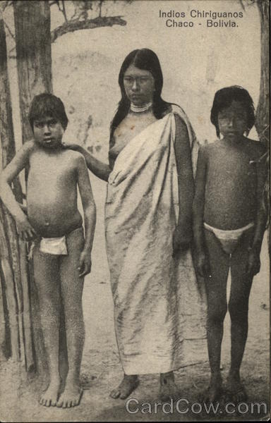 Chiriguanos Indians Chaco Bolivia