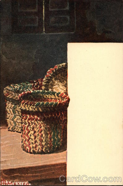 Mexican Woven Baskets Mexico