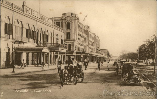 Hotel Continental, Chowringhee Calcutta India