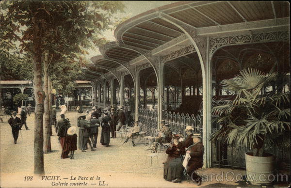 Vichy Park and Covered Gallery France