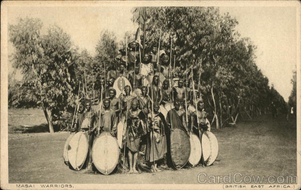 Masai Warriors Kenya Africa