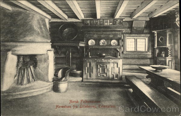 Norsk Folkemuseum Telemarken Norway