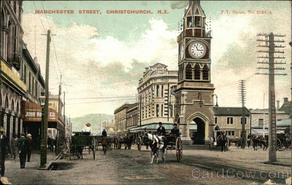 Manchester Street Christchurch New Zealand
