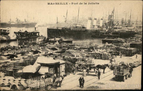 Port de la Joliette Marseille France