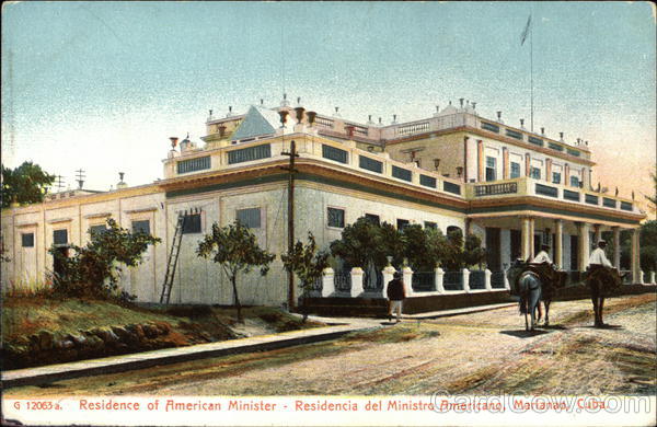 American Minister's Residence Marianao Cuba