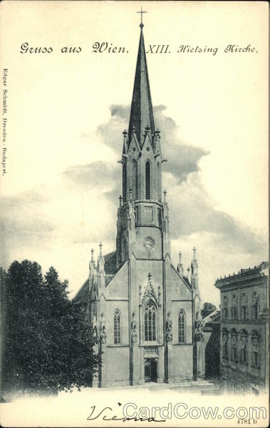 Hietzing Kirche Vienna Austria Edgar Schmidt