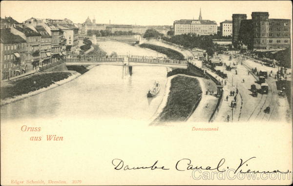 Donau Canal Vienna Austria