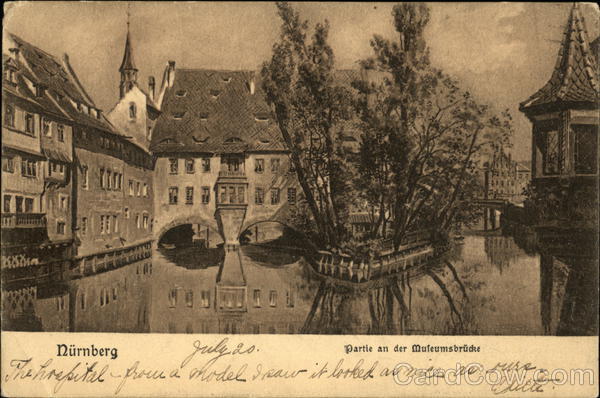 Museumsbrucke Nuremberg Germany