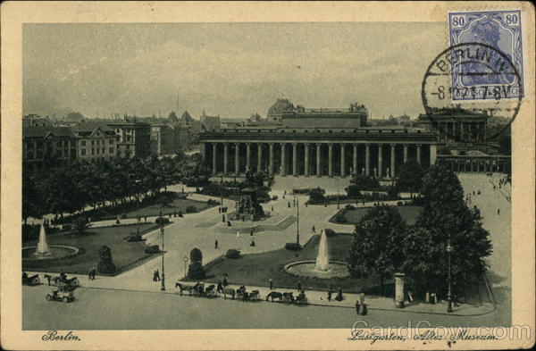 Lustgarten, Altes Museum Berlin Germany