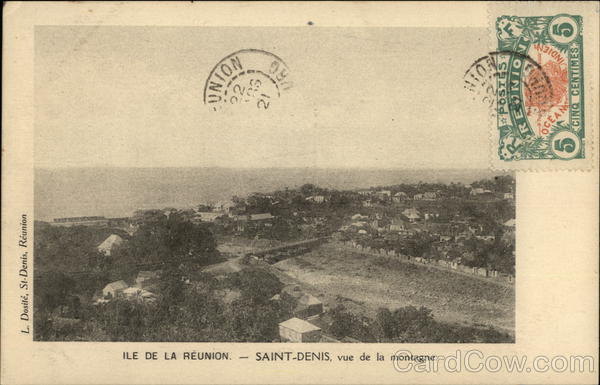 Reunion Island, Mountain View Saint-Denis France