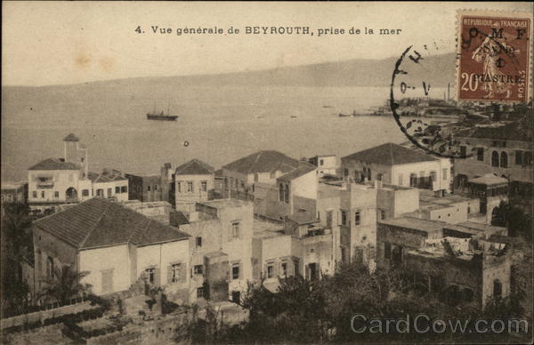 General View of City Beirut Lebanon Middle East