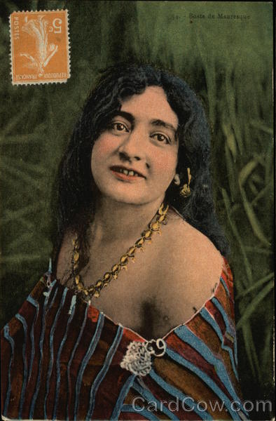 buste de Mauresque Algeria Africa