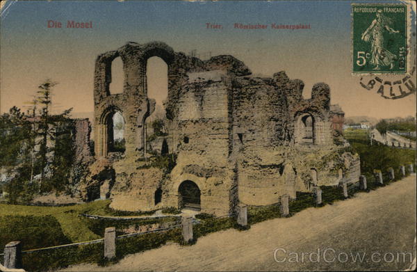 Die Mosel  Trier Germany