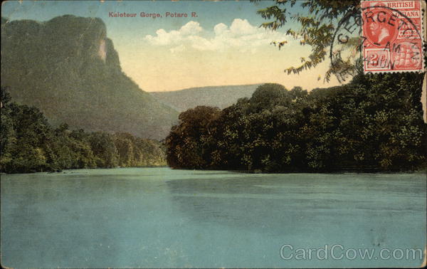 Kaieteur Gorge, Potaro River Guyana South America
