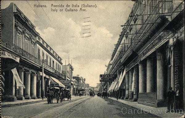 Avenida de Italia (Galiano) Havana Cuba
