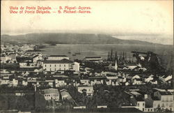 View Of Ponta Delgada, S. Michael, Azores Portugal Postcard Postcard Postcard