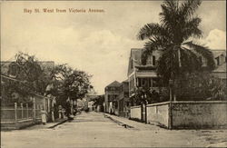 Bay St. West from Victoria Avenue Nassau, Bahamas Caribbean Islands Postcard Postcard