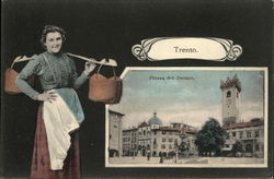 Piazza dei Dumo Postcard