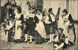 La Tarentella Postcard