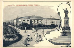Imperial Hotel Trento, Italy Postcard Postcard