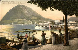 Quai e Monte S. Salvatore Postcard