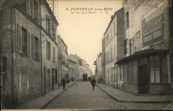 La Rue du Chatelet Postcard