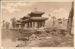 The Garden of the Summer Palace Jehol, China Postcard Postcard