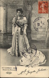 Mi-Careme 1907 Postcard