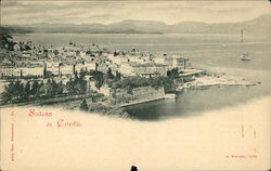 Saluto di Corfu Greece Greece, Turkey, Balkan States Postcard Postcard