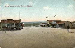 Tiajuana Street Scene Postcard