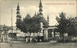 Mosque on Dhurrumtollah Street Postcard