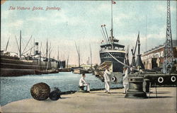 The Victoria Docks Postcard