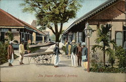 The Plague Hospital, Bombay Postcard