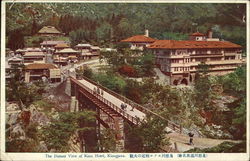 The Distant View of Kinu Hotel Postcard