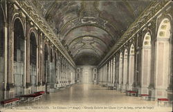 Le Chateau - Grand Galerie des Glaces Postcard