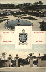 Falinge Park Rochdale, England Greater Manchester Postcard Postcard