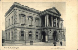 Town Hall Accrington, England Lancashire Postcard Postcard