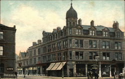 Bridge's Corner, Accrington Postcard