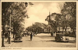 Lord Street Southport, United Kingdom Lancashire Postcard Postcard